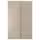 HASVIK Пара раздвижных дверей - серо-бежевый 150x236 см