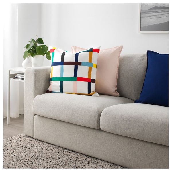 Ткань, белый, разноцветный 150 см IKEA СИГРУНН 604.262.41 - фото 3