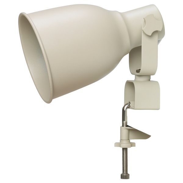 Настенный софит, лампа с зажимом, бежевый IKEA ХЕКТАР 204.332.67 - фото 2