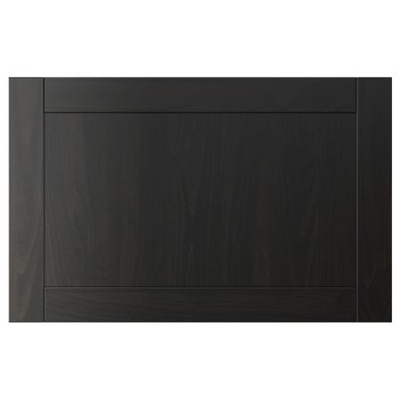 Дверь, фронтальная панель ящика, черно-коричневый 60x38 см IKEA HANVIKEN ХАНВИКЕН 404.354.54