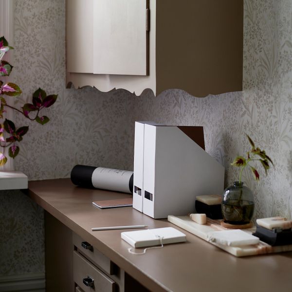 Подставка для журналов, белый IKEA TJENA ТЬЕНА 703.954.18 - фото 2