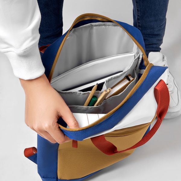 Рюкзак, 12 л, синий, желтый IKEA STARTTID СТАРТТИД 705.444.04 - фото 4