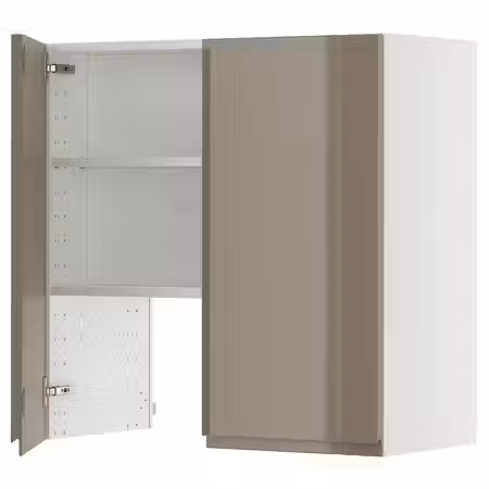 METOD Навесной шкаф д/вытяжки/полка/дверь