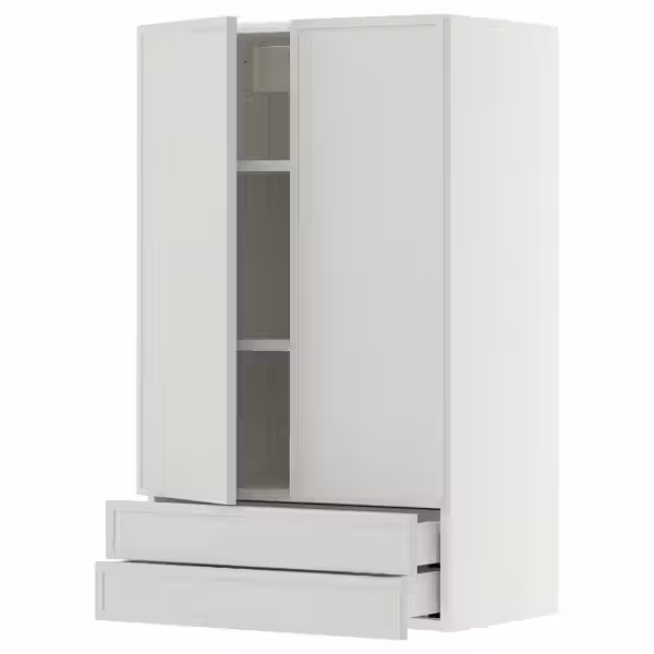 METOD / MAXIMERA Навесной шкаф/2дверцы/2ящика - фото 1