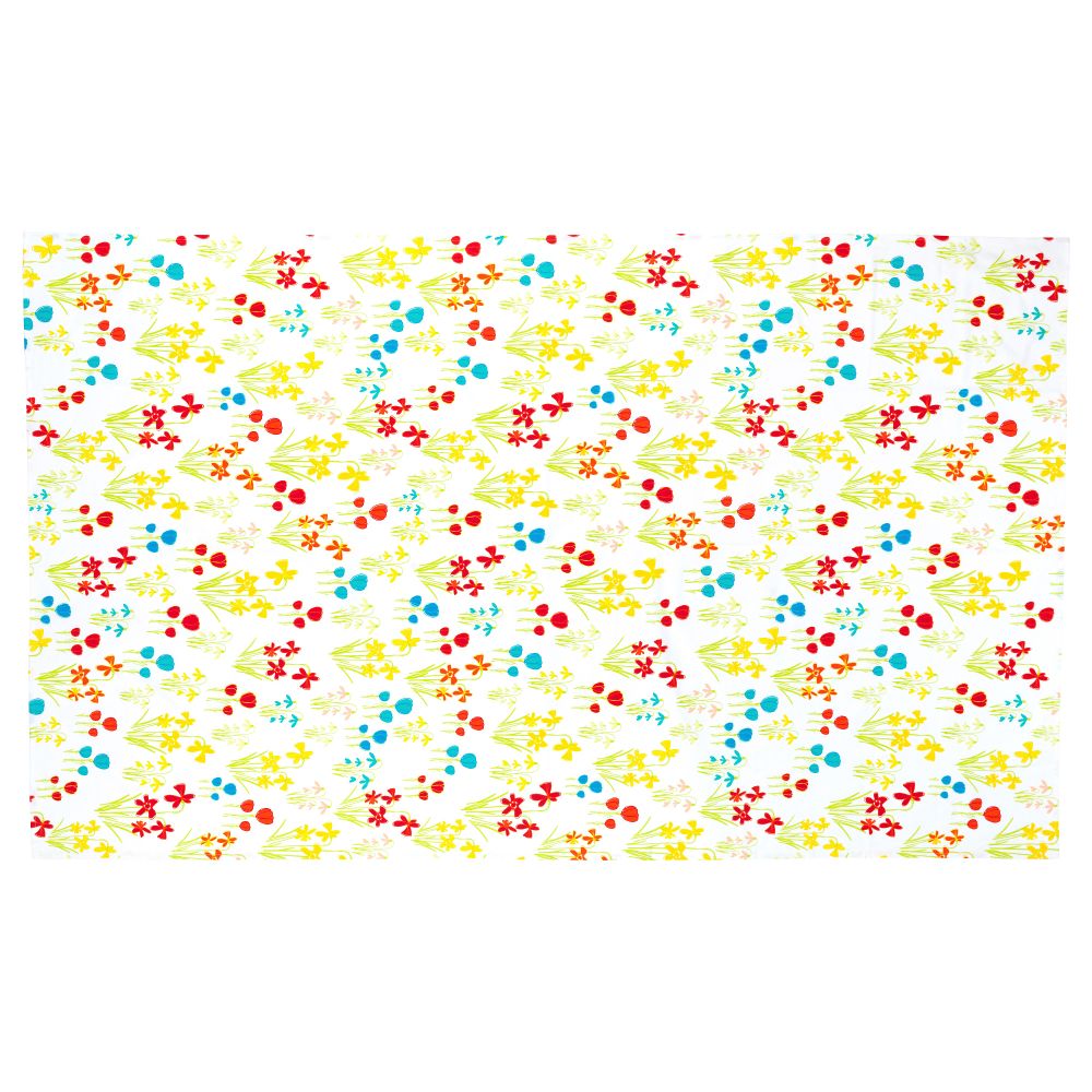 Скатерть КЭККЛИНГ, цветок, разноцветный (145x240 см) - фото 1