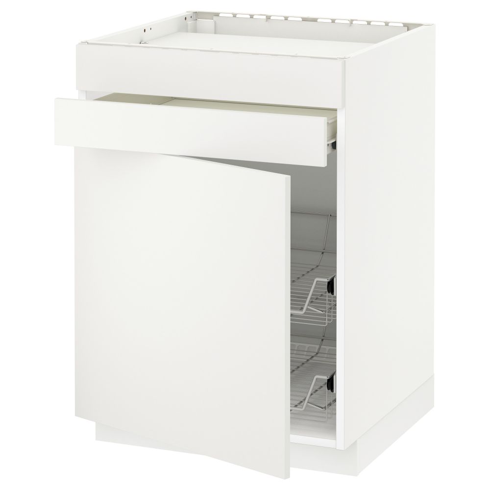 IKEA, вид спереди - схема-чертеж с размерами