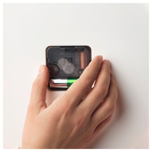 Настенные часы СПРАЛЛИС, белый, оранжевый - фото 3