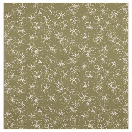 Ткань, зеленый неокрашенный/цветок 150 см IKEA IDASARA ИДАСАРА 104.901.21