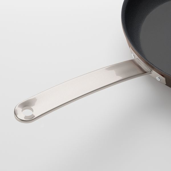 Сковорода, золотисто-коричневый 24 см IKEA TROVÄRDIG ТРОВЭРДИГ 303.735.31 - фото 5