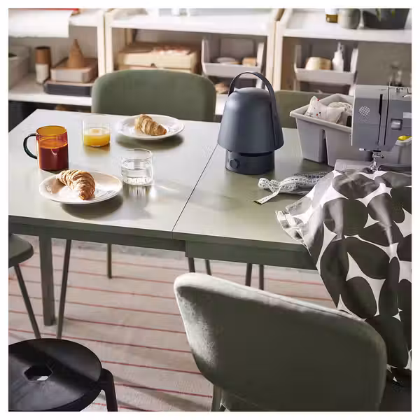 RIDSTIG РИДСТИГ Ковер, безворсовый - белый с оттенком/красный 170x240 см - фото 3