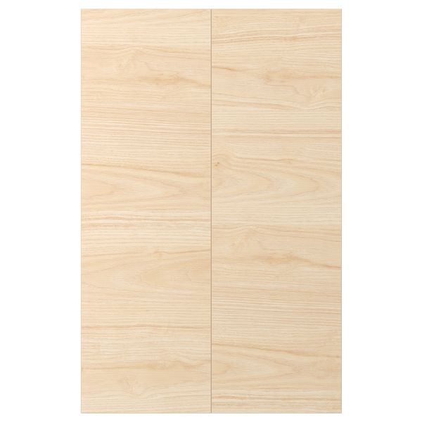 Дверца для напольного углового шкафа, 2шт, под светлый ясень 25x80 см IKEA ASKERSUND АСКЕРСУНД 103.549.44 - фото 1