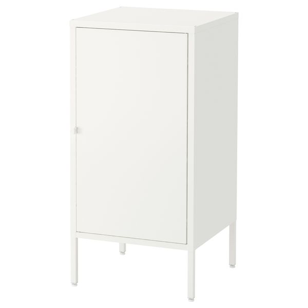 Комбинация для хранения с дверцами, белый, 45x47x92 см IKEA HÄLLAN ХЭЛЛАН 192.913.15 - фото 2