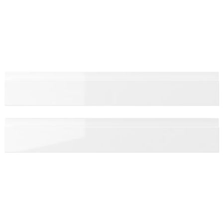 VOXTORP Фронтальная панель ящика - глянцевый белый 60x10 см