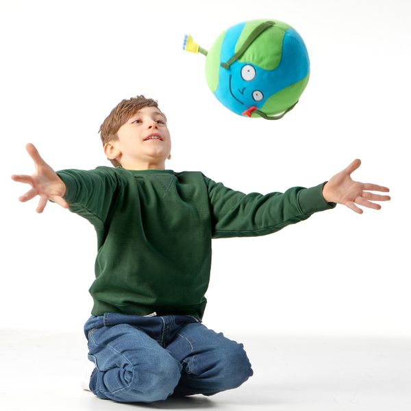 Мягкая игрушка, глобус-человечек IKEA SAGOSKATT САГОСКАТТ 804.916.45 - фото 3