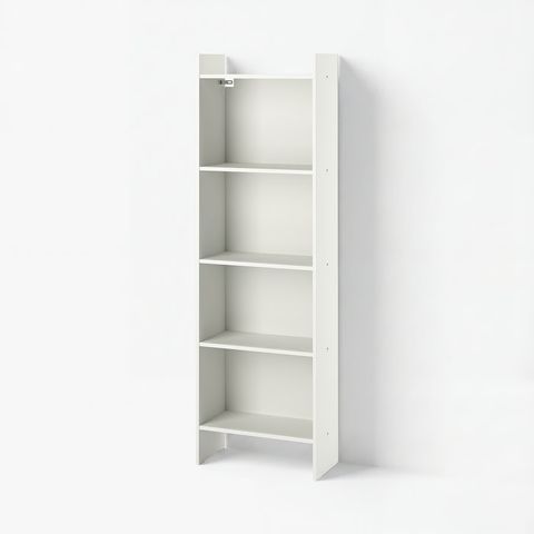 BAGGEBO Стеллаж - белый 50x25x160 см