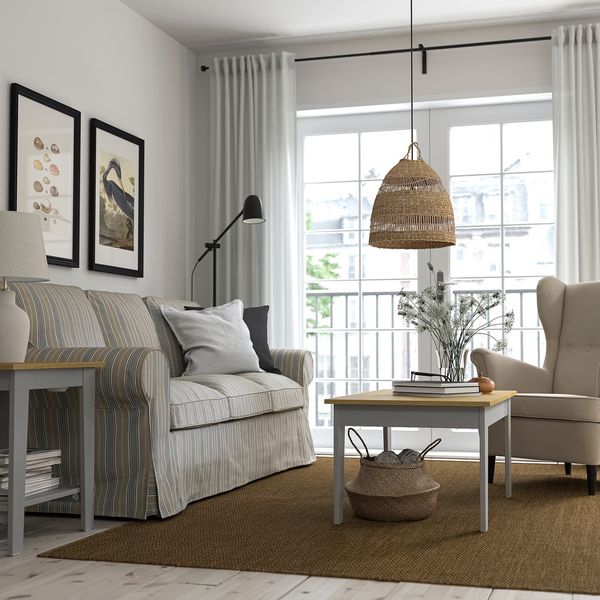 ÄMMARYD ЭММАРЮД Придиванный столик - серый 59x40 см - фото 6