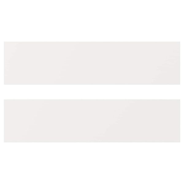 Фронтальная панель ящика, белый 40x10 см IKEA HÄGGEBY ХЭГГЕБИ 103.671.97 - фото 1