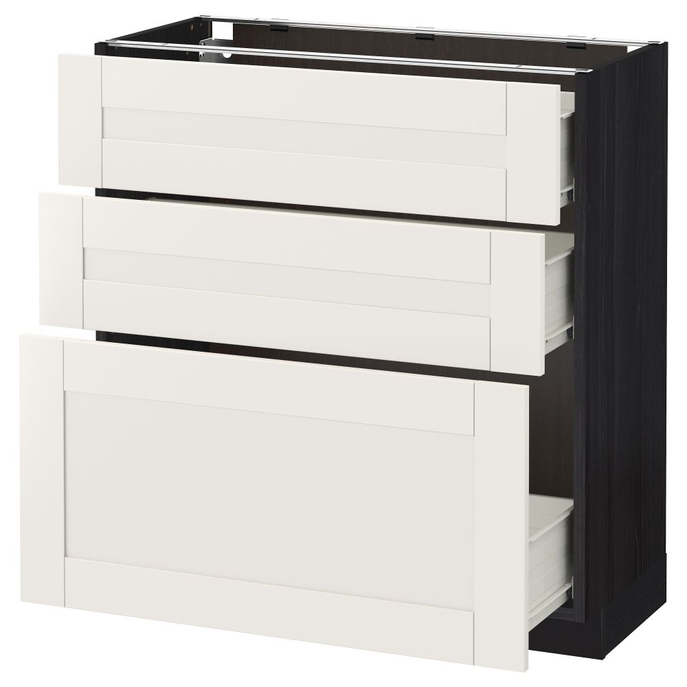 IKEA, вид спереди - схема-чертеж с размерами