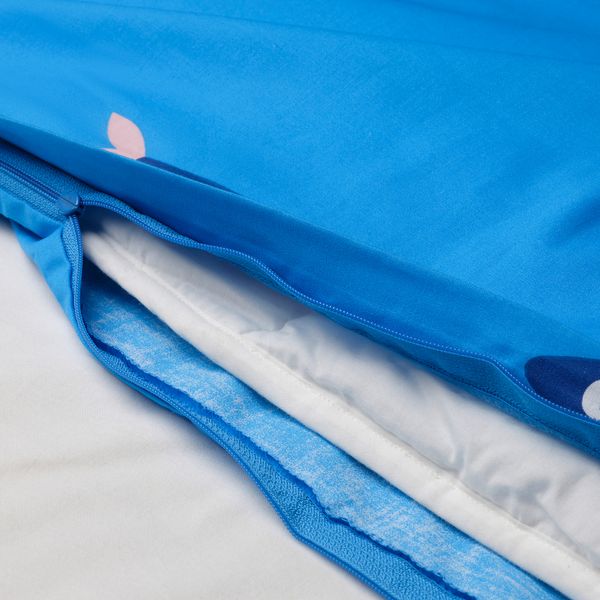 Пододеяльник и наволочка, орнамент «обитатели океана», разноцветный, 150x200, 50x60 см IKEA BLÅVINGAD 005.210.76 - фото 8