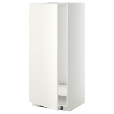 Высокий шкаф для холодильник/мороз, белый/Веддинге белый 60x60x140 см IKEA METOD МЕТОД 692.258.08