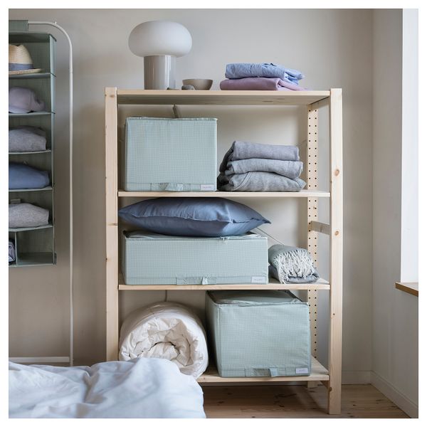 Сумка для хранения, 34x51x28 см, светлый серо-зеленый IKEA STUK СТУК 405.276.70 - фото 3