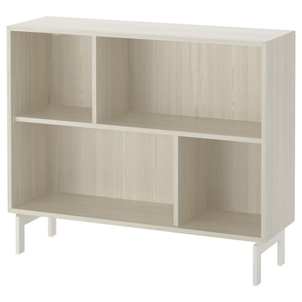 Секция полок ВЭЛЬЕ, лиственница белый (100x83 см) - фото 1