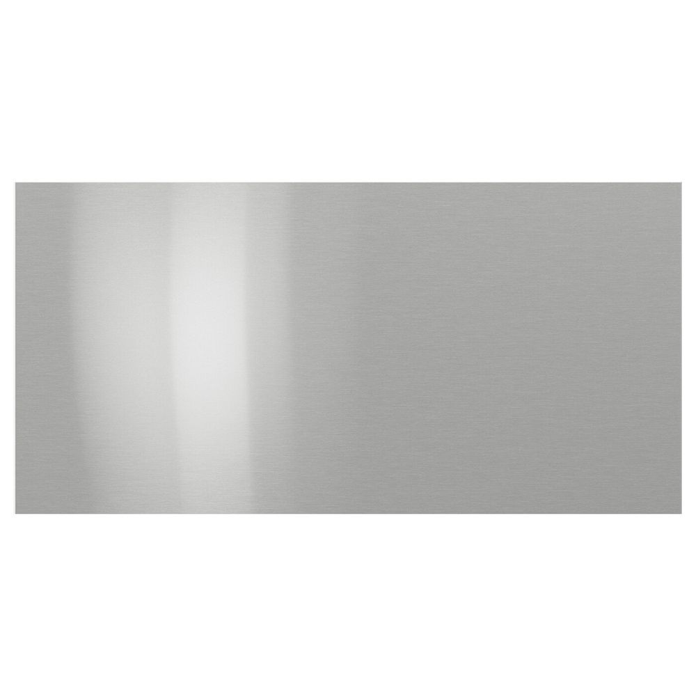 Фронтальная панель ящика, нержавеющая сталь 80x40 см IKEA ГРЕВСТА 703.971.58 - схема-чертеж с размерами