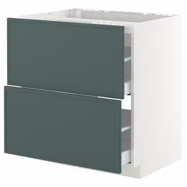 METOD / MAXIMERA Шкаф д/варочной панели/2фасада/2ящ - фото 1