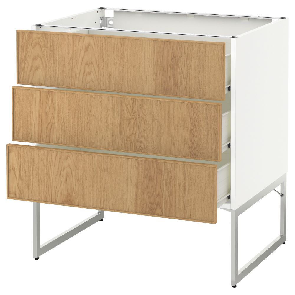 IKEA, вид спереди - схема-чертеж с размерами