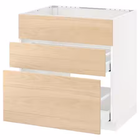 METOD / MAXIMERA Напольн шк п-мойку+3фрнт пнл/2ящ
