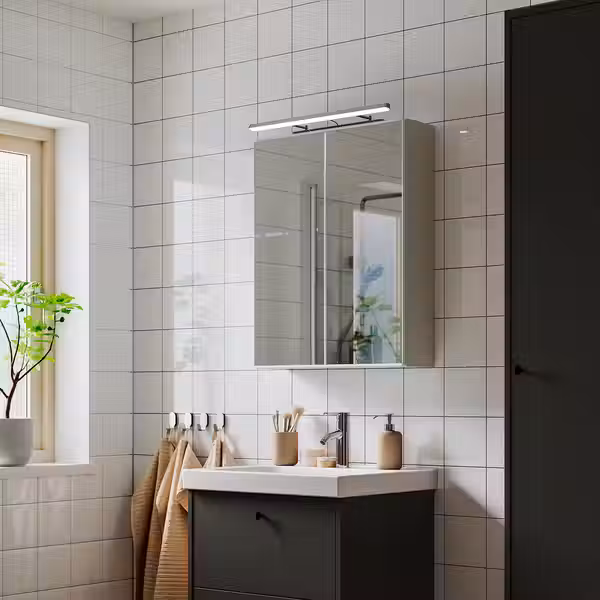 FLASKPOST ФЛАСКПОСТ Светодиодная подсветка шкафа/стены - хромированный 56 см - фото 2