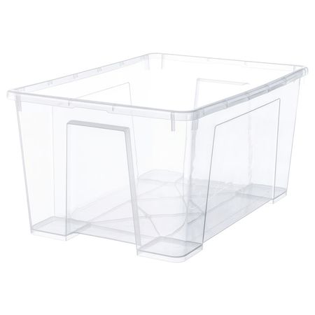 SAMLA Контейнер - прозрачный 56x39x28 см/45 л
