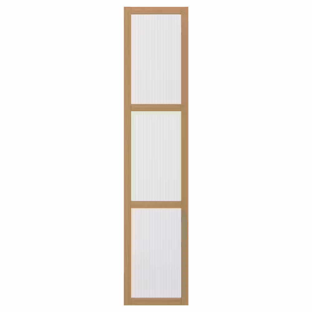 TONSTAD Дверь - дуб/шпон стекло 50x229 см - фото 1