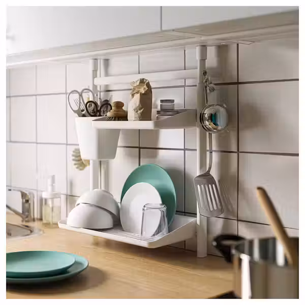 SUNNERSTA Контейнер - белый 12x11 см - фото 3