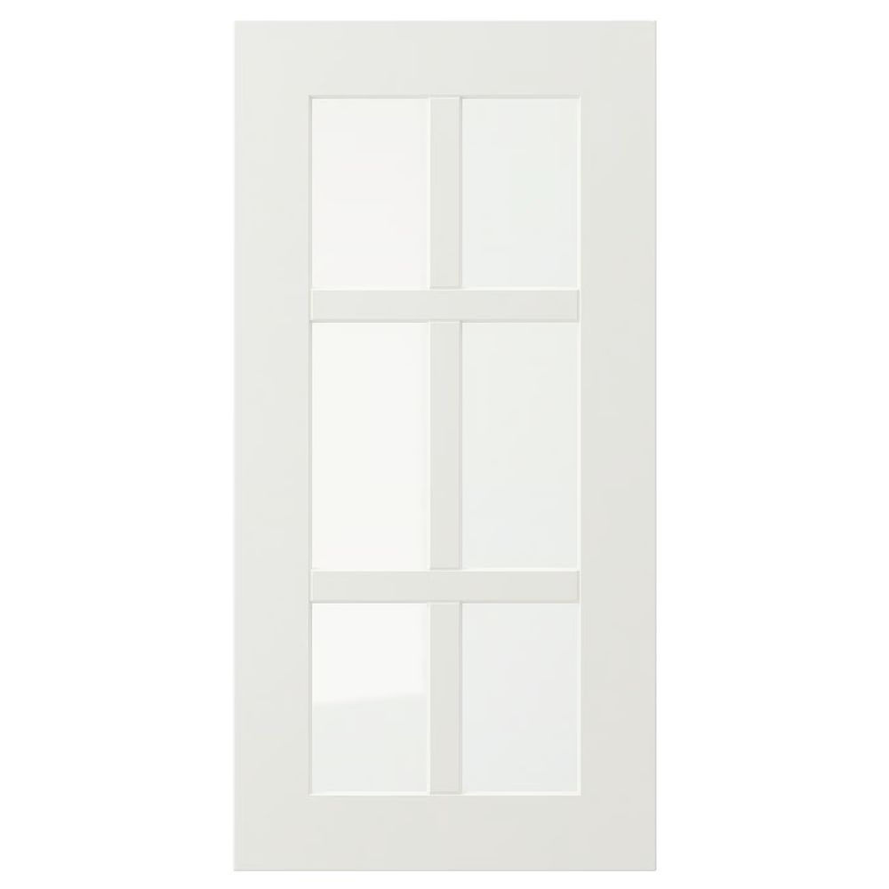 STENSUND Стеклянная дверь - белый 30x60 см - фото 1