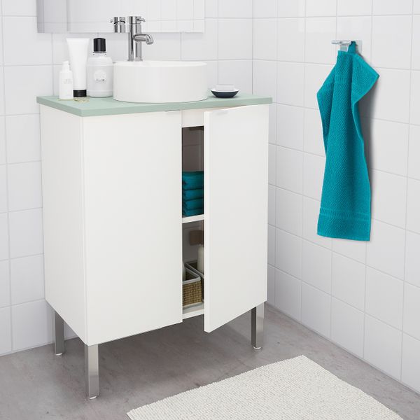 Накладная раковина, белый 29x39 см IKEA ГУТВИКЕН 003.555.81 - фото 2