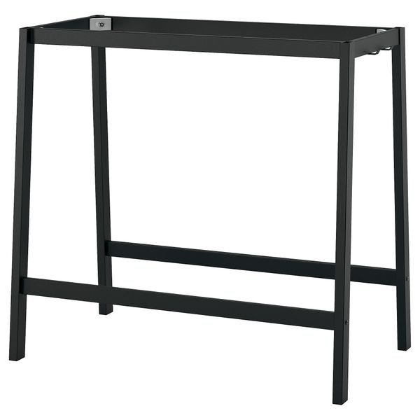 Подстолье для конференц-стола, 120x68x103 см, черный IKEA MITTZON 305.279.77 - фото 2