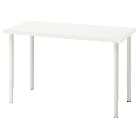 LAGKAPTEN / OLOV Письменный стол - белый 120x60 см