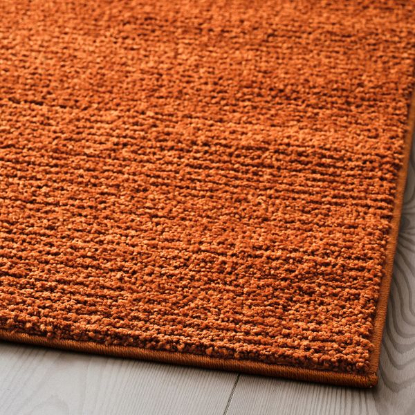 Ковер, короткий ворс, коричневый 133x195 см IKEA SPORUP СПОРУП 004.534.40 - фото 2