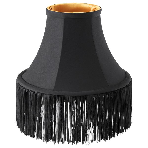 Абажур для подвесного светильника ОМЕДЕЛЬБАР, черный (15 см) - фото 1