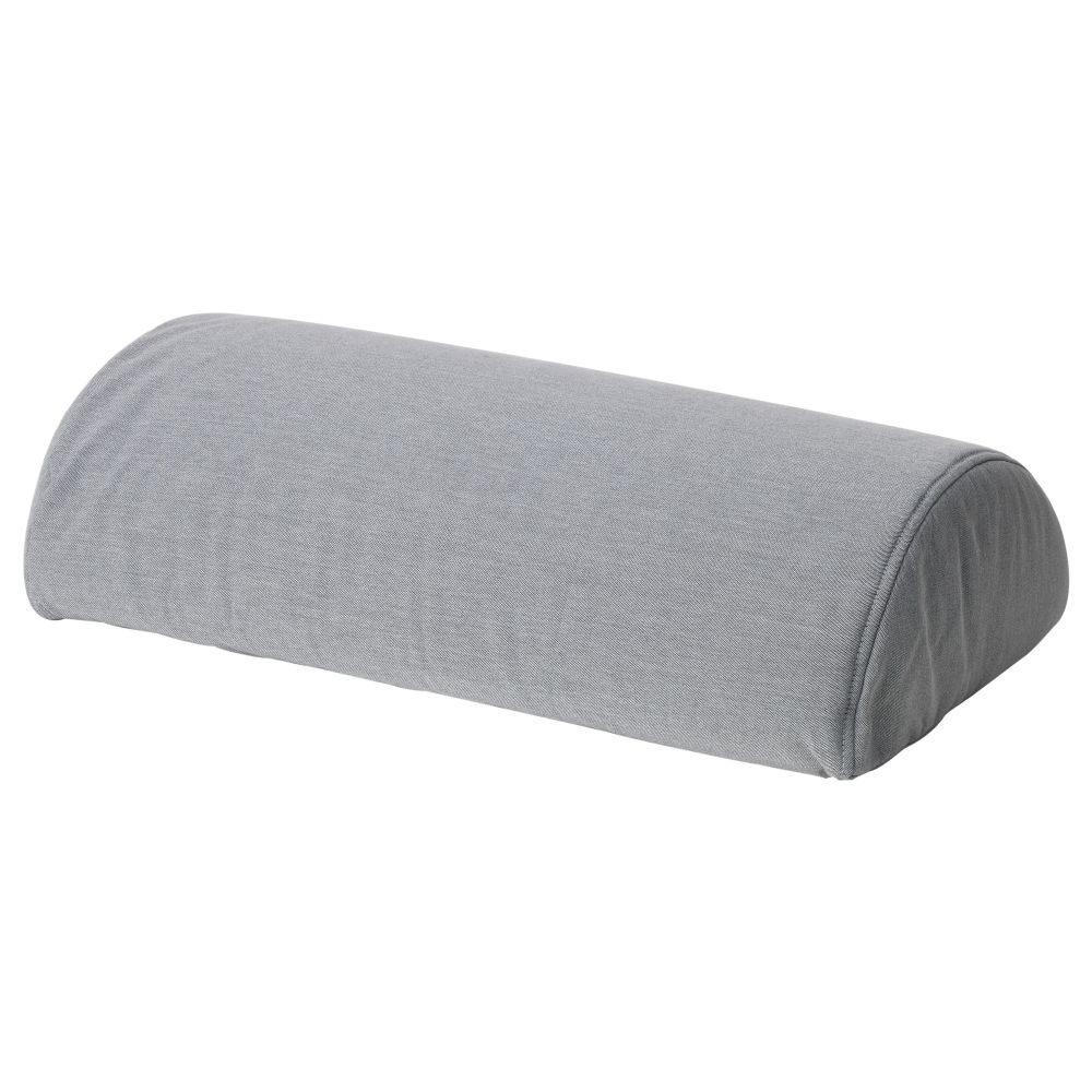 Подушка БЕДИНГЕ, Книса светло-серый (60x34 см) - схема-чертеж с размерами