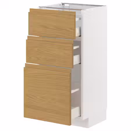 METOD / MAXIMERA Напольный шкаф с 3 ящиками