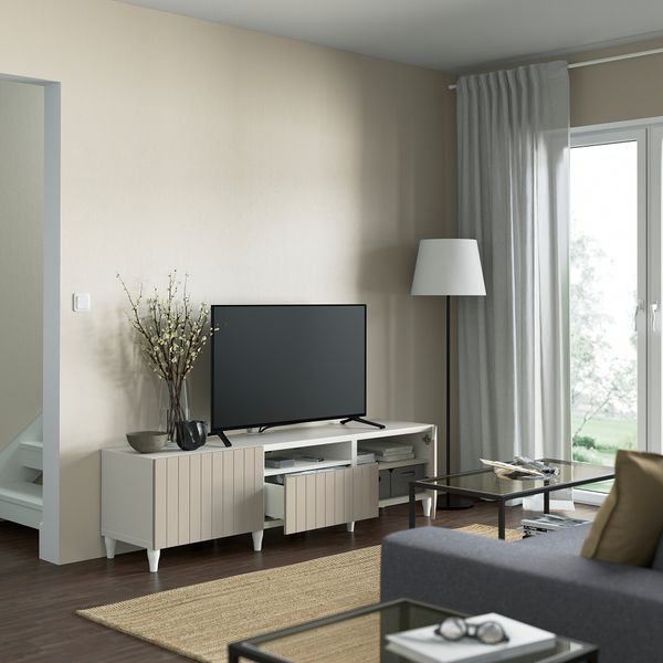 Тумба под ТВ, 180x42x48 cm IKEA BESTÅ БЕСТО 193.845.26 - фото 3