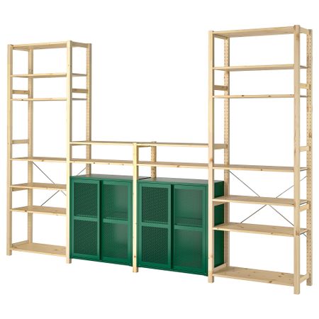 4 секции, полки, шкаф IKEA IVAR ИВАР 994.038.37