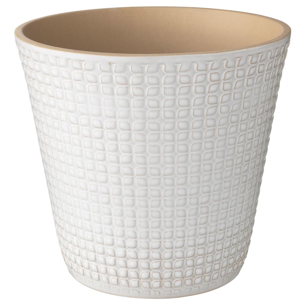 Кашпо, белый 19 см IKEA CHIAFRÖN ЧИАФРЁН 604.419.20 - фото 1