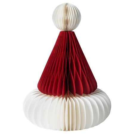 Украшение, колпак Санта Клауса красный, белый, 23 см IKEA VINTERFINT 405.811.86