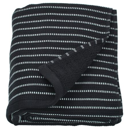 BROKGINST Простыня банная - чёрный 100x150 см