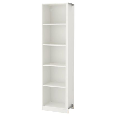 Дополнительный угловой модуль, 4 полки, белый 53x35x201 см IKEA ПАКС 903.683.29