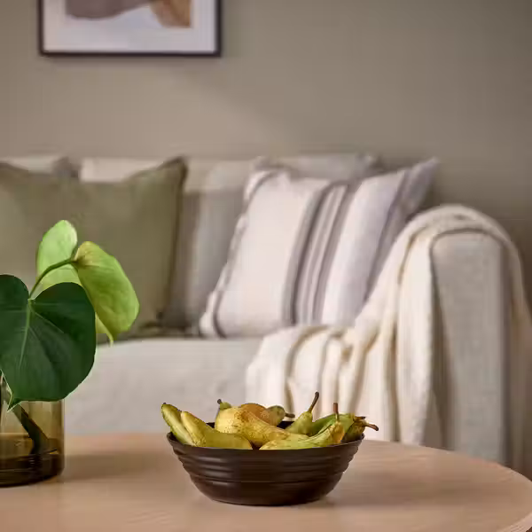 NÄTBARB НЭТБАРБ Сервировочная миска - чёрный 22 см - фото 4