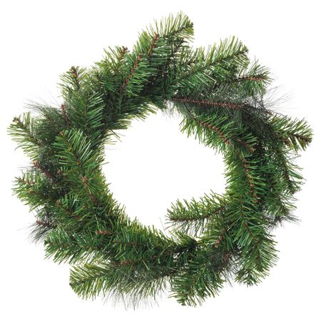 Искусственный венок СМИККА, д/дома/улицы, сосна ель (45 см)